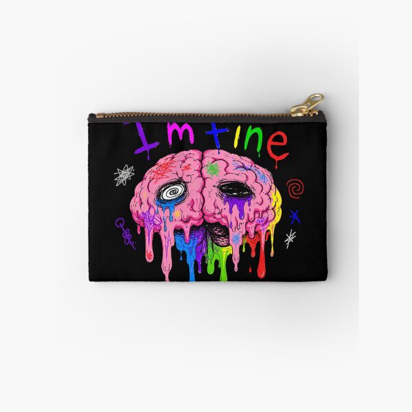 Item preview, I'm Fine Melting Brain: Burnout Humor Funny Gift designed and sold by TheAngelHeart.