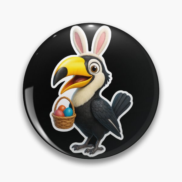 Item preview, Easter Oriental Pied Hornbill designed and sold by Sillytoe.