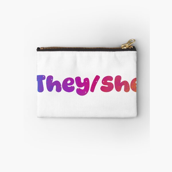 Item preview, They/She Pronouns designed and sold by ArtByLeighfy.