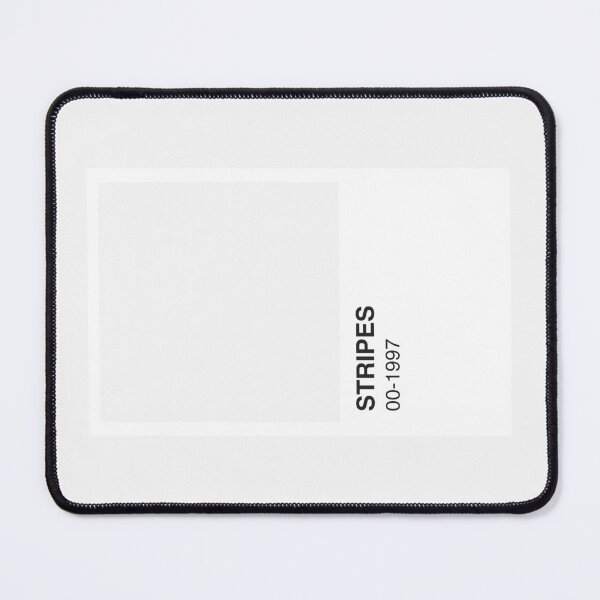 Item preview, Stripes Artist White Colour Swatch - Off White Border designed and sold by The Colourful Game.
