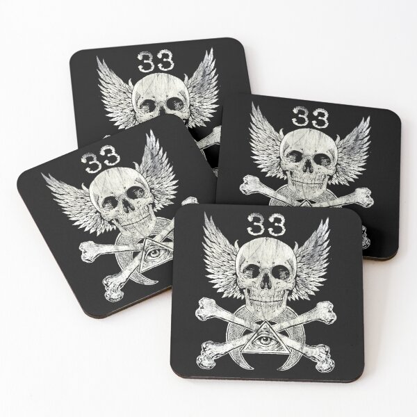 Item preview, Thirty-three Illuminati Skull designed and sold by ShayneoftheDead.