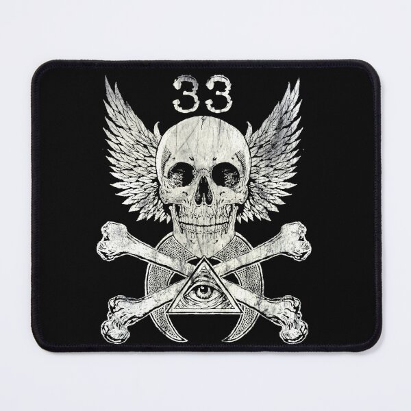 Item preview, Thirty-three Illuminati Skull designed and sold by ShayneoftheDead.