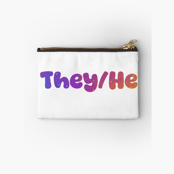 Item preview, They/He Pronouns designed and sold by ArtByLeighfy.