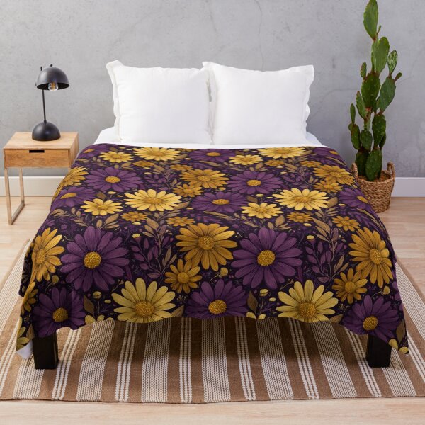 Item preview, Petaled Daisy Print  - Retro Flower Floral   - Christmas Gift Ideas designed and sold by RoyalStarsPatts.