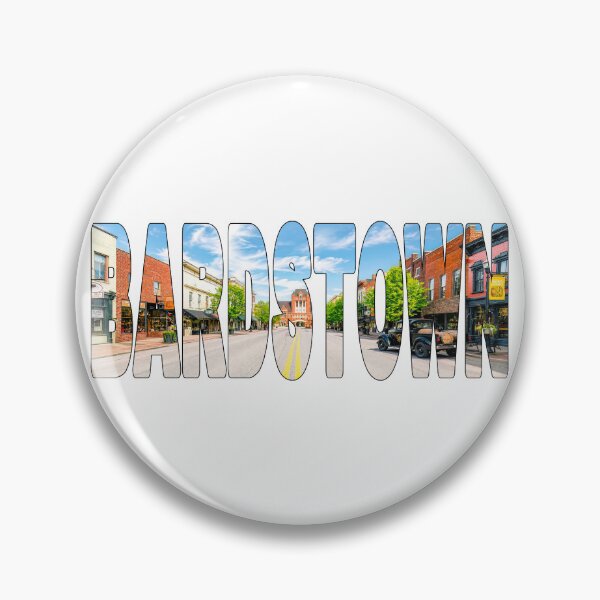 Item preview, BARDSTOWN - Kentucky Bourbon Capital Main Street Courthouse Pickup designed and sold by Adam Gormley.