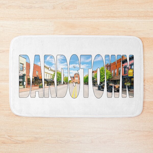 Item preview, BARDSTOWN - Kentucky Bourbon Capital Main Street Courthouse Pickup designed and sold by Adam Gormley.