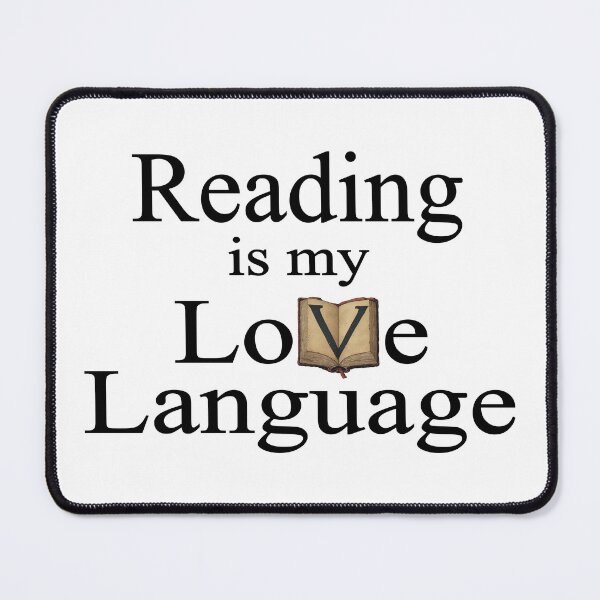 Item preview, Reading is My Love Language designed and sold by TamaraWabe.