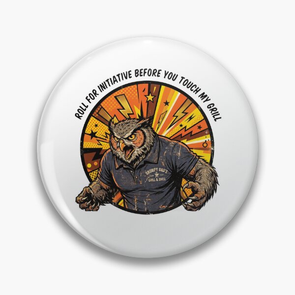 Item preview, Roll for initiative before you touch my grill designed and sold by Ink & Void Co..
