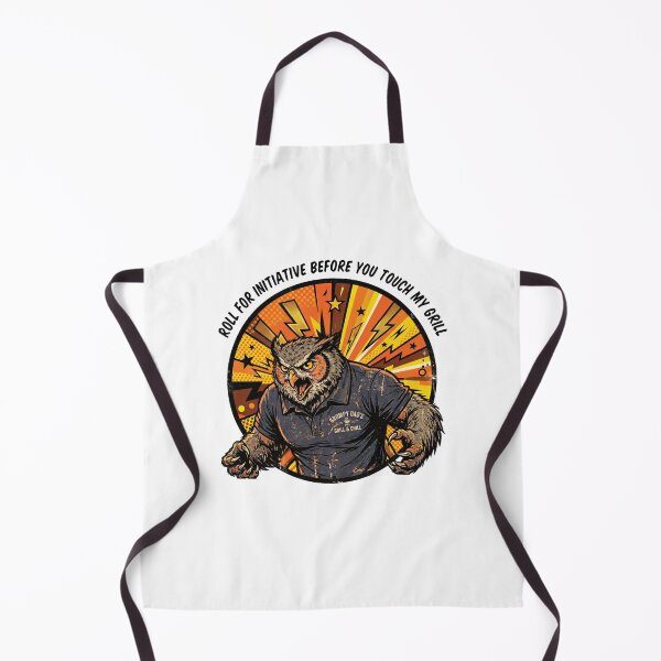 Item preview, Roll for initiative before you touch my grill designed and sold by Ink & Void Co..