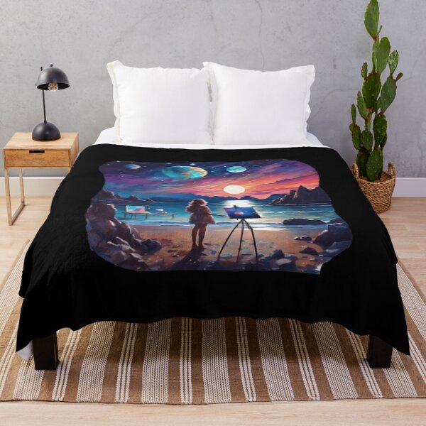 Item preview, Painting the Universe – Dreamy Cosmic Watercolor designed and sold by UmSkelig834.