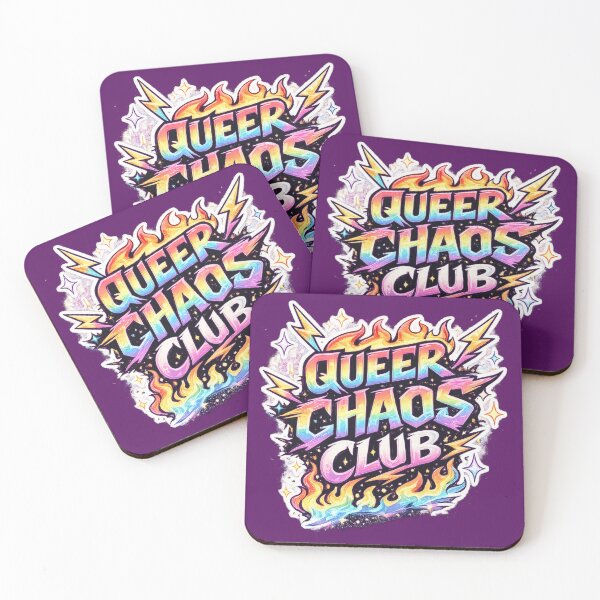 Item preview, Queer Chaos Club Rainbow Pride Graphic | LGBTQIA+ Pride Parade Outfit | Funny Queer Community Gift designed and sold by ArtByTripti.