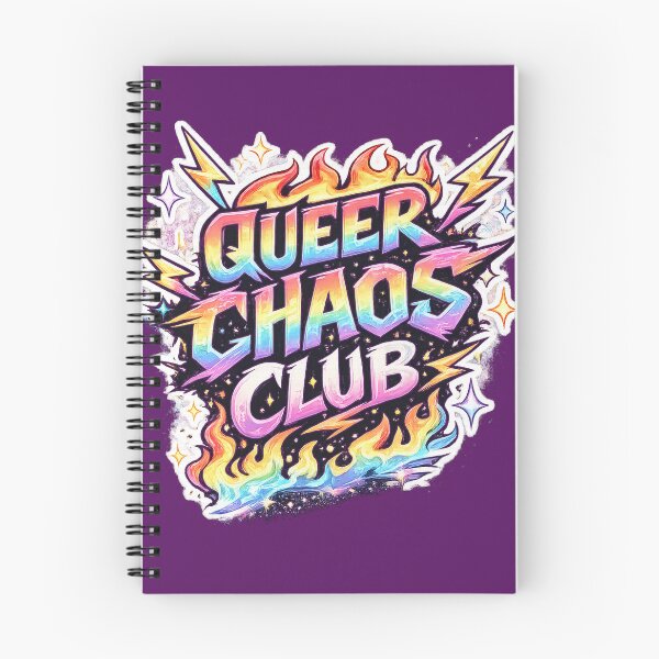 Item preview, Queer Chaos Club Rainbow Pride Graphic | LGBTQIA+ Pride Parade Outfit | Funny Queer Community Gift designed and sold by ArtByTripti.