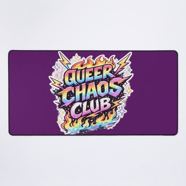 Item preview, Queer Chaos Club Rainbow Pride Graphic | LGBTQIA+ Pride Parade Outfit | Funny Queer Community Gift designed and sold by ArtByTripti.
