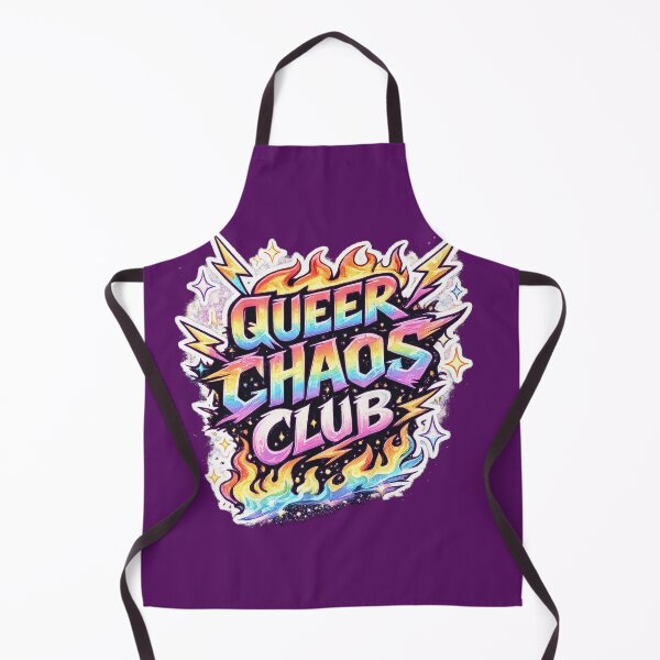 Item preview, Queer Chaos Club Rainbow Pride Graphic | LGBTQIA+ Pride Parade Outfit | Funny Queer Community Gift designed and sold by ArtByTripti.
