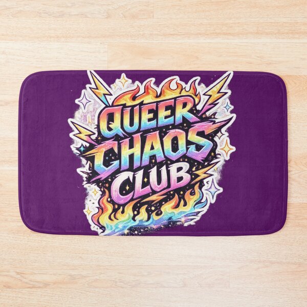 Item preview, Queer Chaos Club Rainbow Pride Graphic | LGBTQIA+ Pride Parade Outfit | Funny Queer Community Gift designed and sold by ArtByTripti.