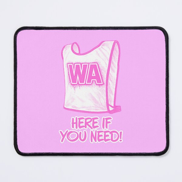 Item preview, WA Wing Attack - Netball - Here If You Need designed and sold by Hello Bee Bee.