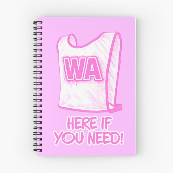 Item preview, WA Wing Attack - Netball - Here If You Need designed and sold by Hello Bee Bee.