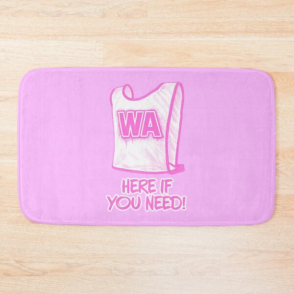 Item preview, WA Wing Attack - Netball - Here If You Need designed and sold by Hello Bee Bee.