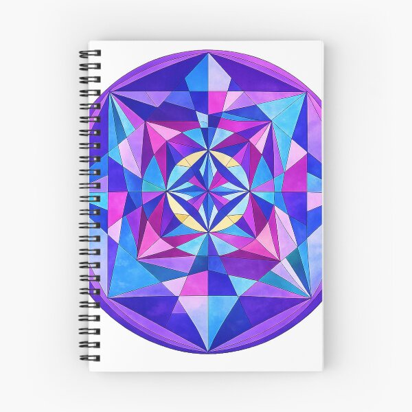 Item preview, Moonlit Prism Mandala designed and sold by ThatCoolArtTeacher.