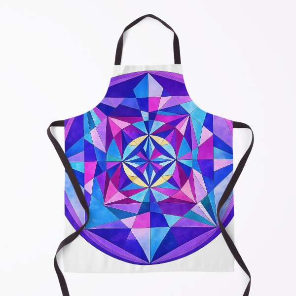 Item preview, Moonlit Prism Mandala designed and sold by ThatCoolArtTeacher.