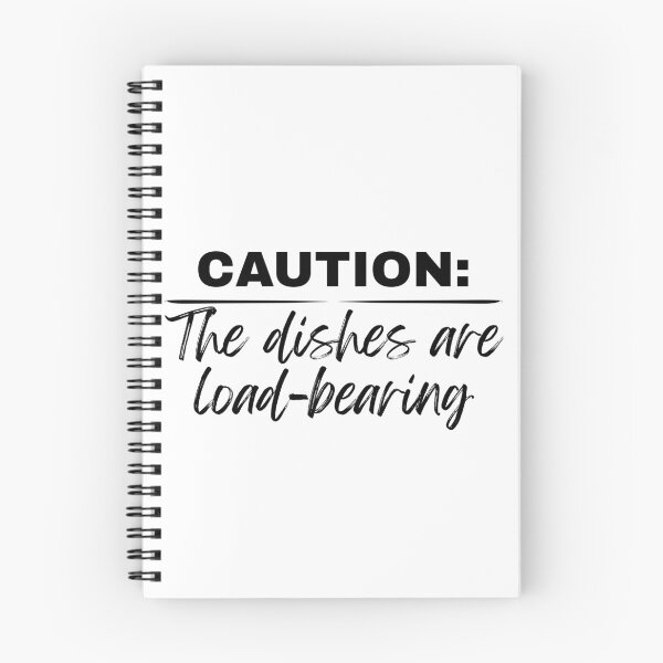 Item preview, CAUTION The Dishes Are Load-Bearing designed and sold by Ariadne-Creates.