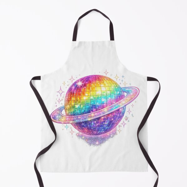 Item preview, Rainbow Disco Planet Pride Design | LGBTQ Cosmic Galaxy Art | Colourful Space Pride Gift designed and sold by ArtByTripti.