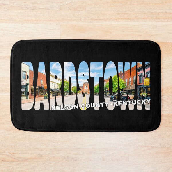 Item preview, BARDSTOWN Nelson County Kentucky - Bourbon Capital Courthouse Pickup designed and sold by Adam Gormley.