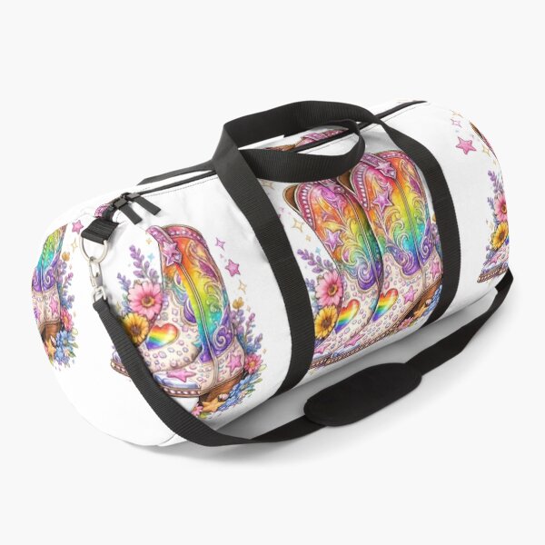 Item preview, Rainbow Cowboy Boots Pride Design | LGBTQ Western Cowgirl Gift | Queer Country Pride Outfit designed and sold by ArtByTripti.