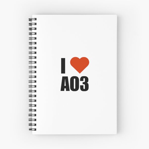 Item preview, I <3 A03 designed and sold by thescribblers .