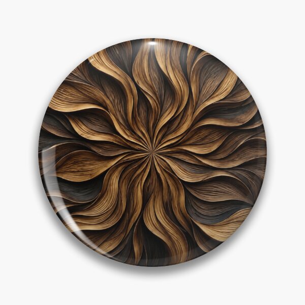 Item preview, Golden Walnut Flow Abstract designed and sold by Bellassi.
