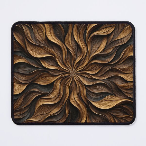 Item preview, Golden Walnut Flow Abstract designed and sold by Bellassi.