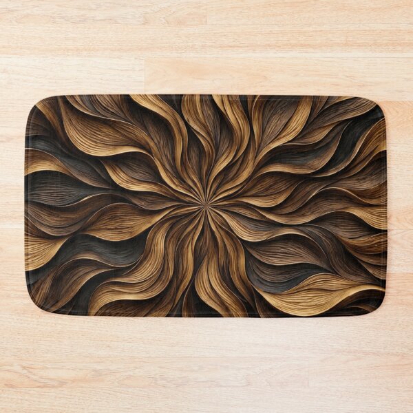 Item preview, Golden Walnut Flow Abstract designed and sold by Bellassi.