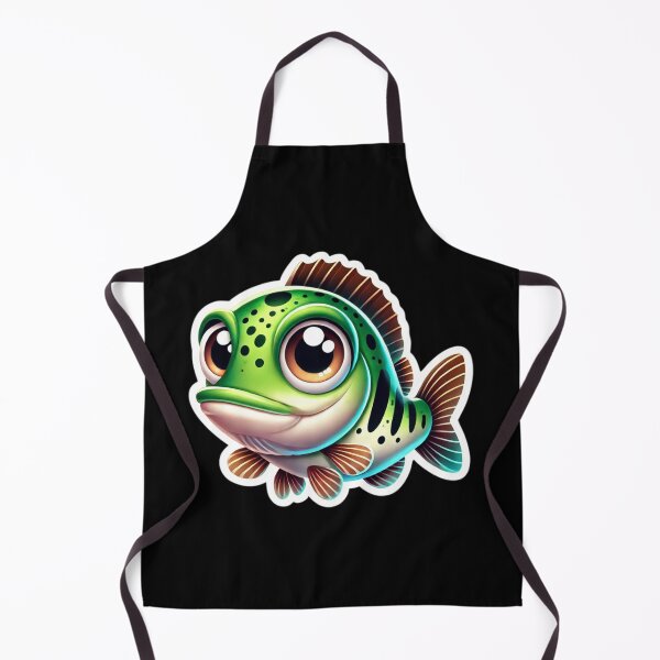 Item preview, Adorable Spotted Bass Fish designed and sold by Sillytoe.