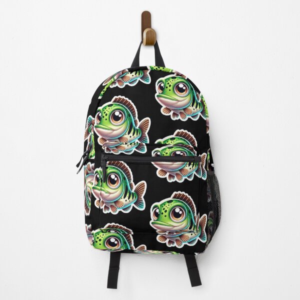 Item preview, Adorable Spotted Bass Fish designed and sold by Sillytoe.