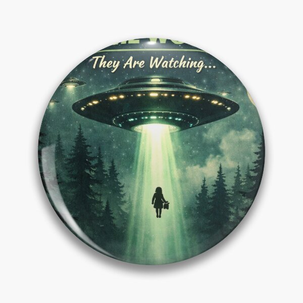 Item preview, UFO Sighting In The Woods #2 designed and sold by NIGHT STATIC™.