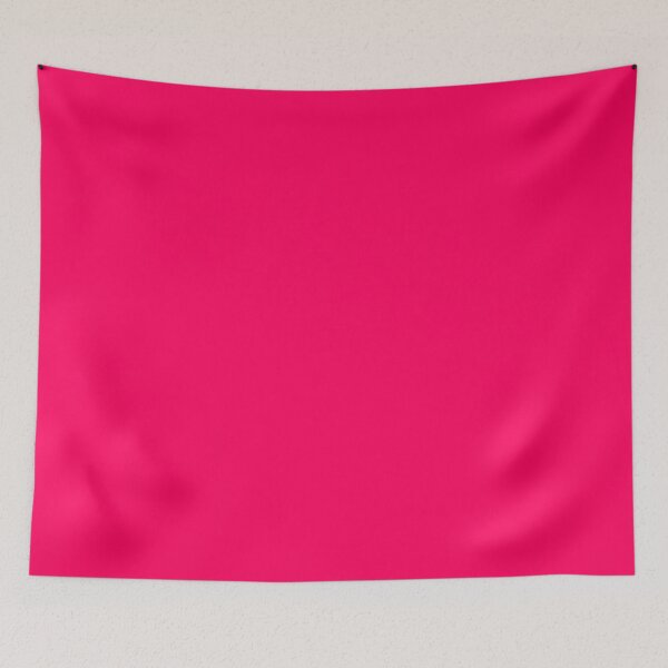 Item preview, Dragonfruit Crush Solid Color - Vivid Bright Tropical Pink designed and sold by Lainey1978.