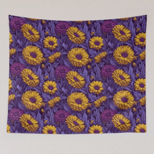 Item preview, Graceful Daisy Floral  - Flower Garden Pattern   - Christmas Gifts For Wife designed and sold by RoyalStarsPatts.