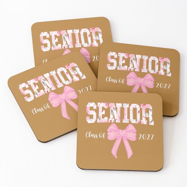 Item preview, Senior 2027 Floral Pink Bow Back to School Class of 2027 designed and sold by MichelLoveHaris.