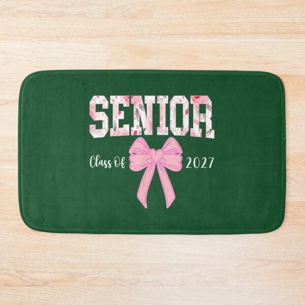 Item preview, Senior 2027 Floral Pink Bow Back to School Class of 2027 designed and sold by MichelLoveHaris.