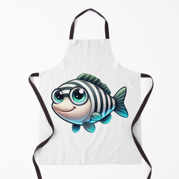 Item preview, Adorable Striped Bass Fish designed and sold by Sillytoe.