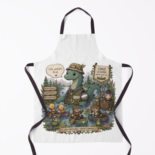Item preview, Nessie's Canoe Lessons designed and sold by Candlelit Catastrophes.