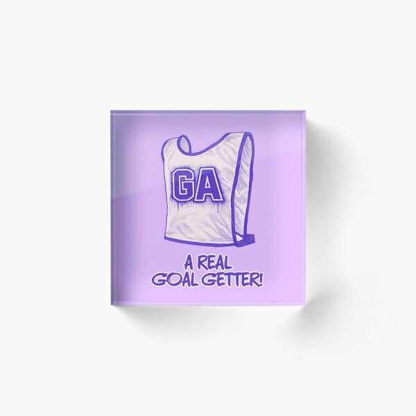 Item preview, GA Goal Attack - Netball - A Real Goal Getter! designed and sold by Hello Bee Bee.