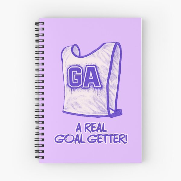 Item preview, GA Goal Attack - Netball - A Real Goal Getter! designed and sold by Hello Bee Bee.