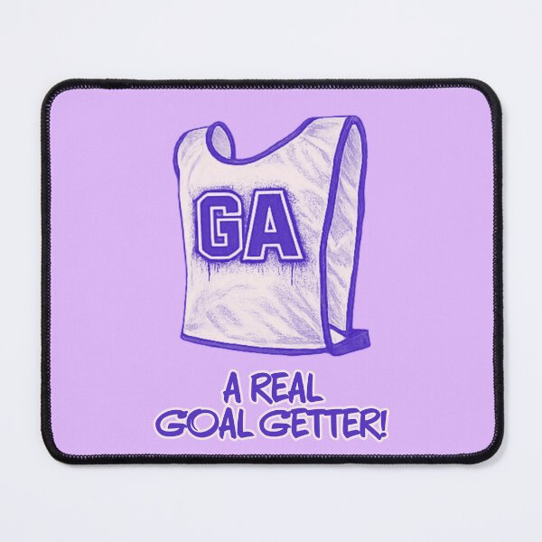 Item preview, GA Goal Attack - Netball - A Real Goal Getter! designed and sold by Hello Bee Bee.