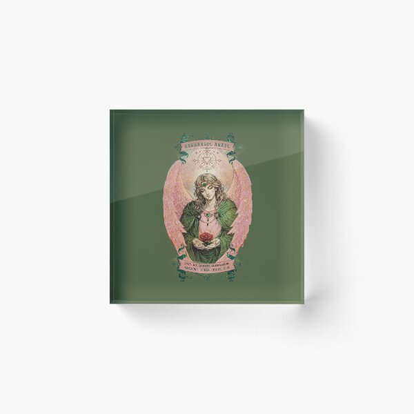Item preview, Beautiful Archangel Anael - Royal Green - Visualise Invisible designed and sold by VisualiseIt.