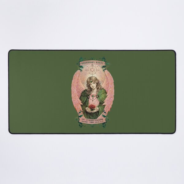 Item preview, Beautiful Archangel Anael - Royal Green - Visualise Invisible designed and sold by VisualiseIt.