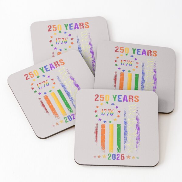Item preview, 250 Years American 250th Anniversary USA 4th July LGBTQ designed and sold by MabelWells.