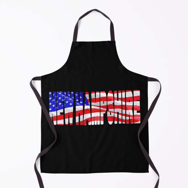 Item preview, NEW HAMPSHIRE - United States of America Red White and Blue Sticker Tee Shirt designed and sold by Adam Gormley.