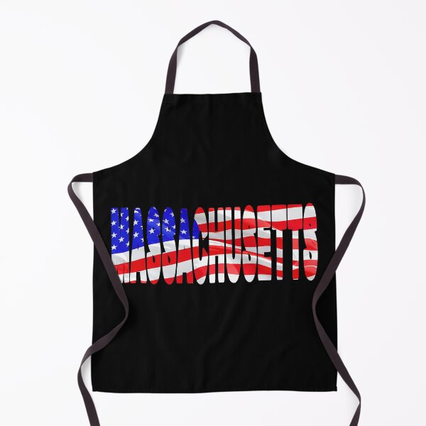 Item preview, MASSACHUSETTS - United States of America Red White and Blue Sticker Tee Shirt designed and sold by Adam Gormley.