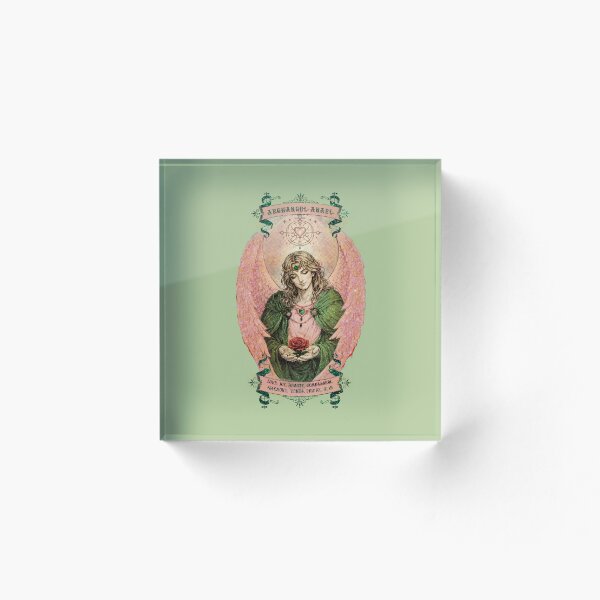 Item preview, Beautiful Archangel Anael - Royal Light Green - Visualise Invisible designed and sold by VisualiseIt.